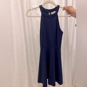 Navy halter neck Altar’d State Dress. Size Medium.